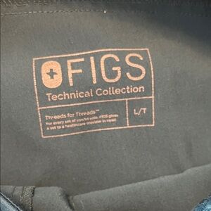 FIGS Technical Collection Large Tall Caribbean Blue Scrub Pants